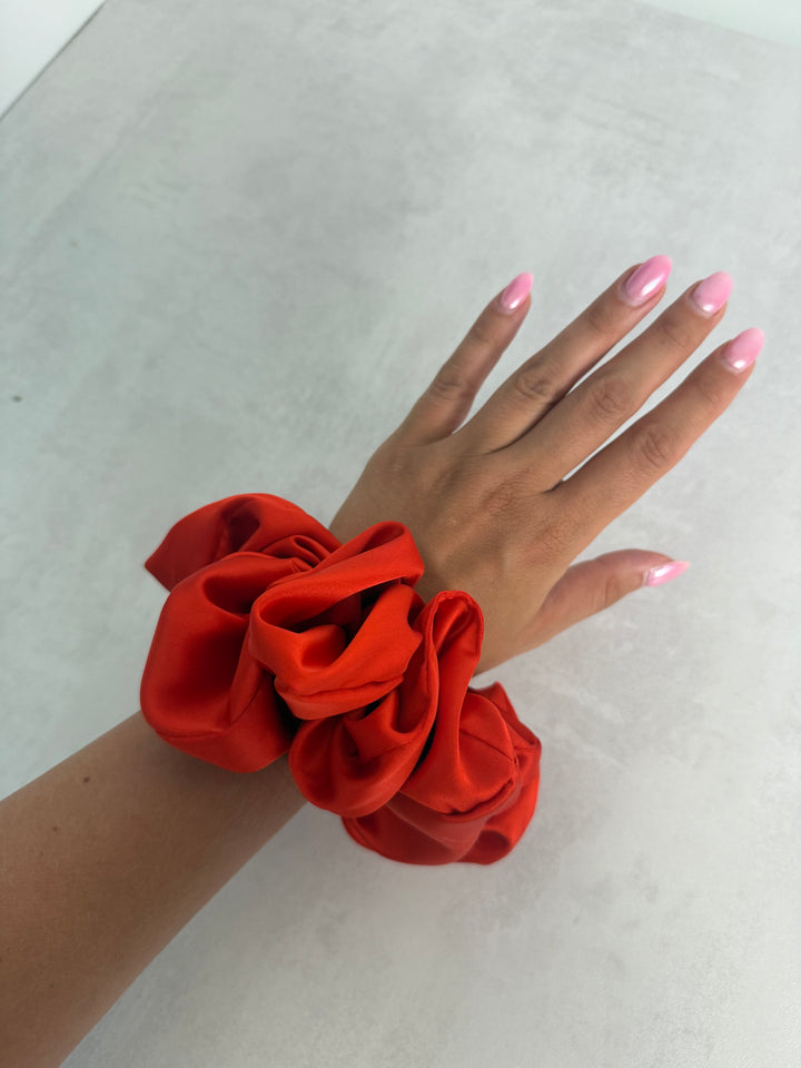 Hair Scrunchie - XL Rot