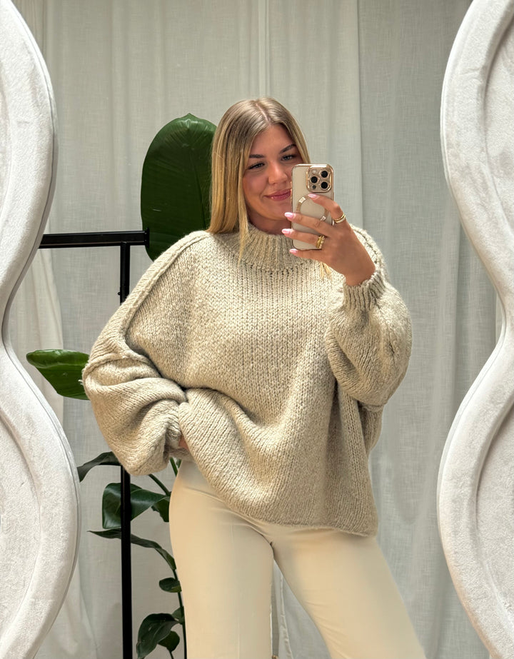 Pullover Flauschi - Toffee