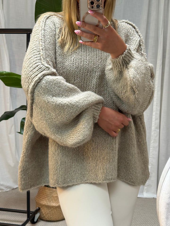Pullover Flauschi - Toffee
