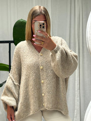 Cardigan Kira - in Beige