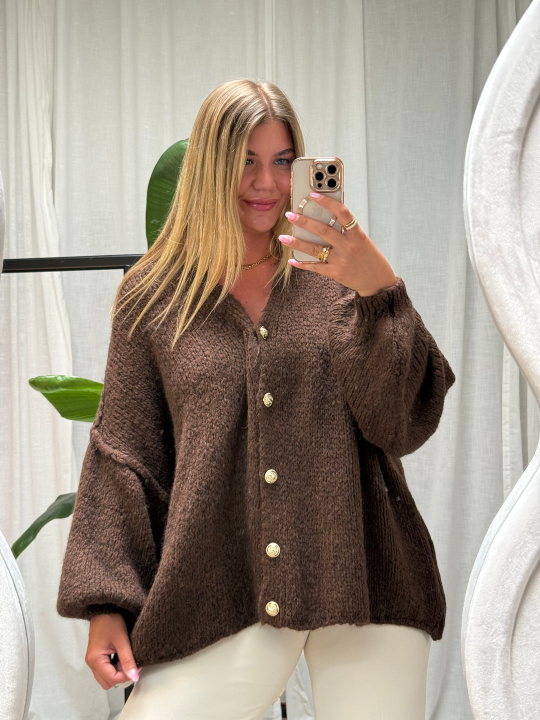 Cardigan Kira - Hot Chocolate