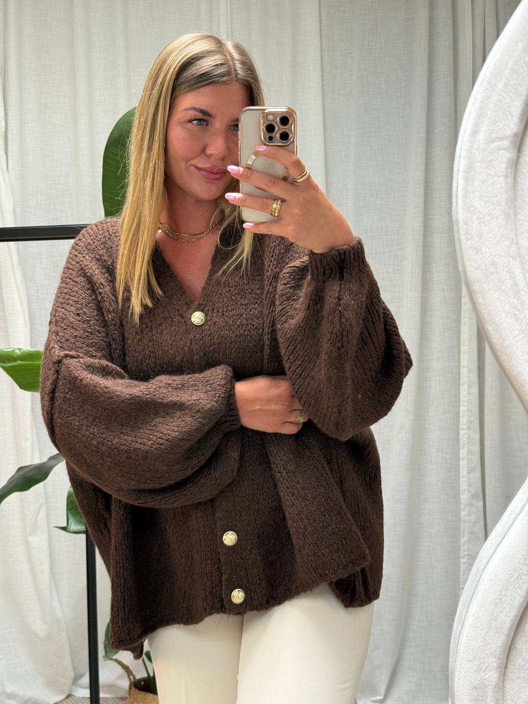 Cardigan Kira - Hot Chocolate