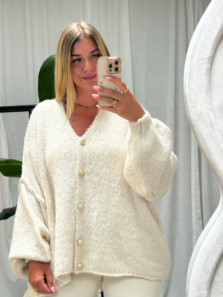 Cardigan Kira - Weiß