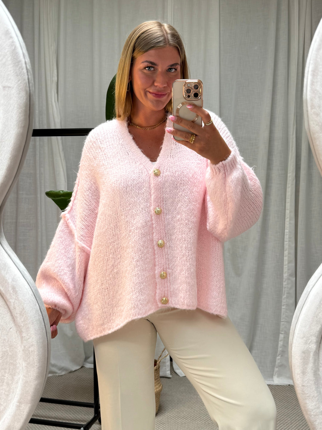 Cardigan Kira - Rosa
