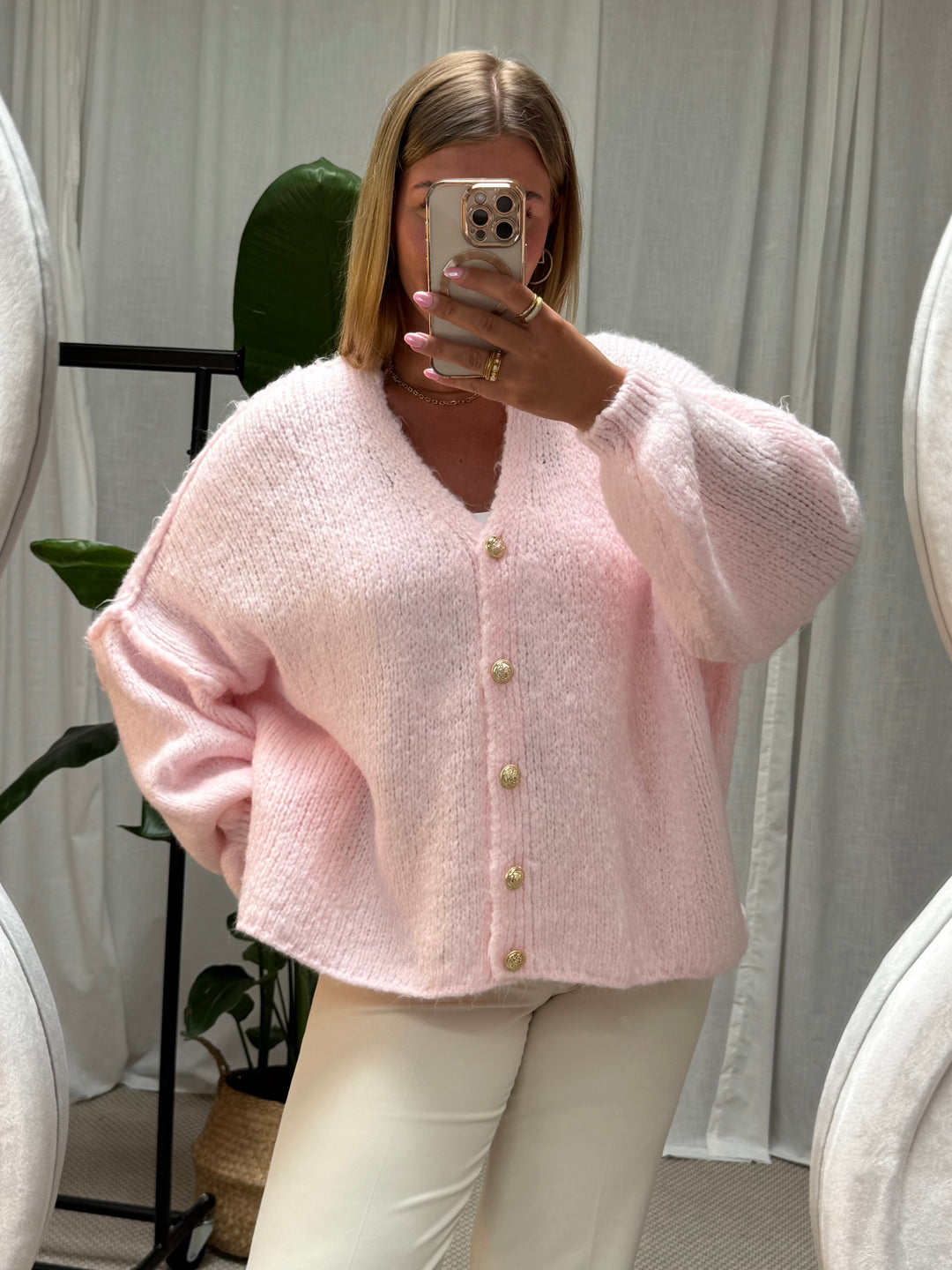 Cardigan Kira - Rosa