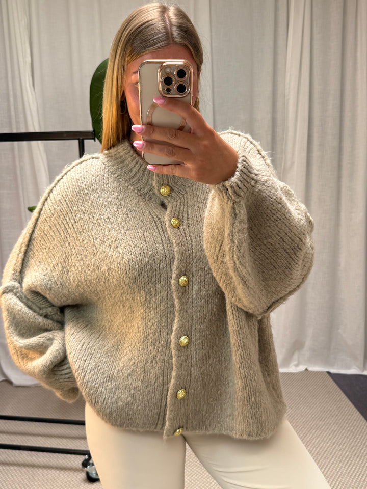 Strickcardigan Mala - Beige