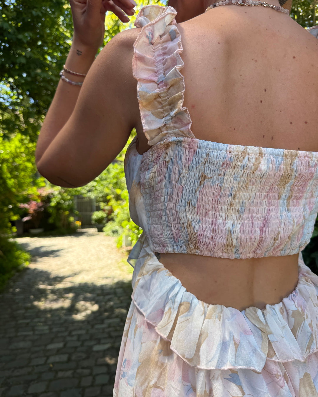 MAXI KLEID - BLUMENTRAUM