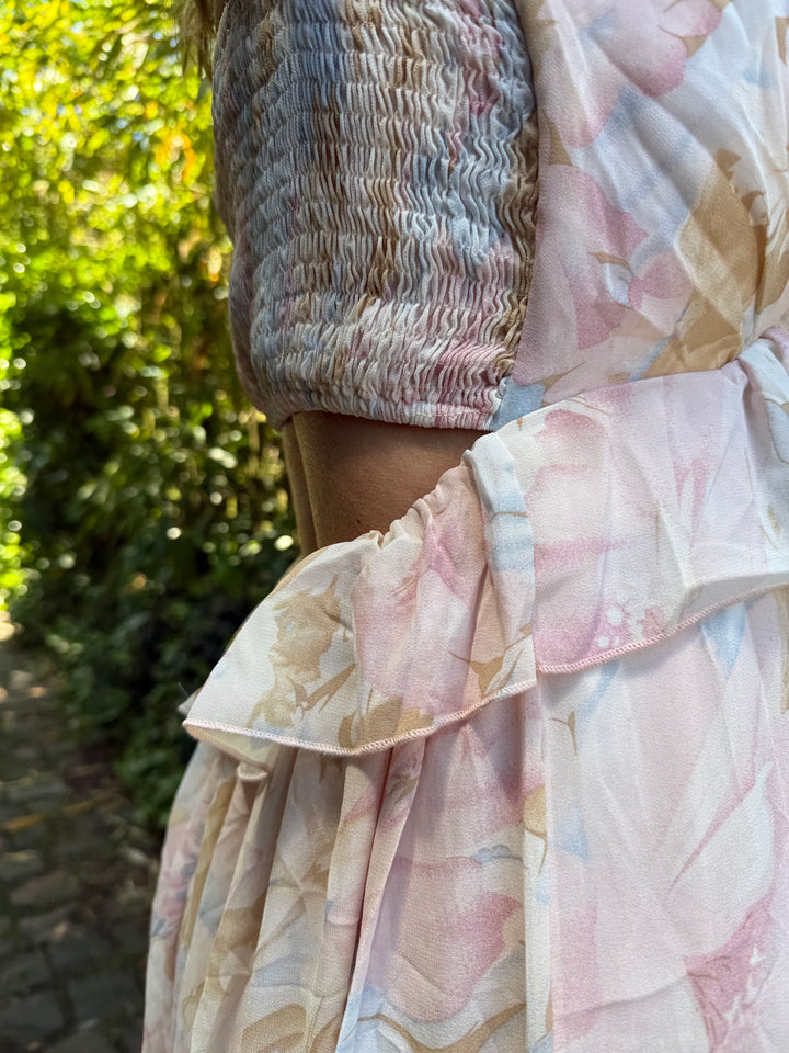 MAXI KLEID - BLUMENTRAUM