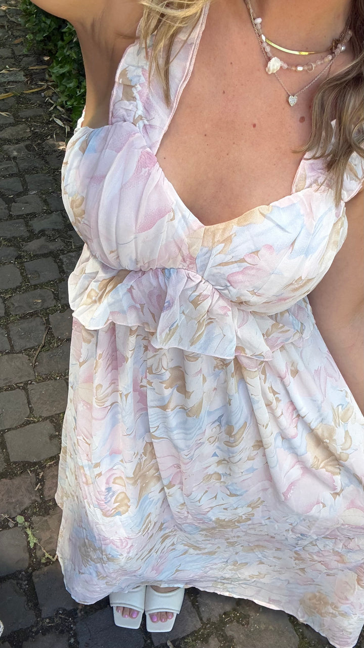 MAXI KLEID - BLUMENTRAUM