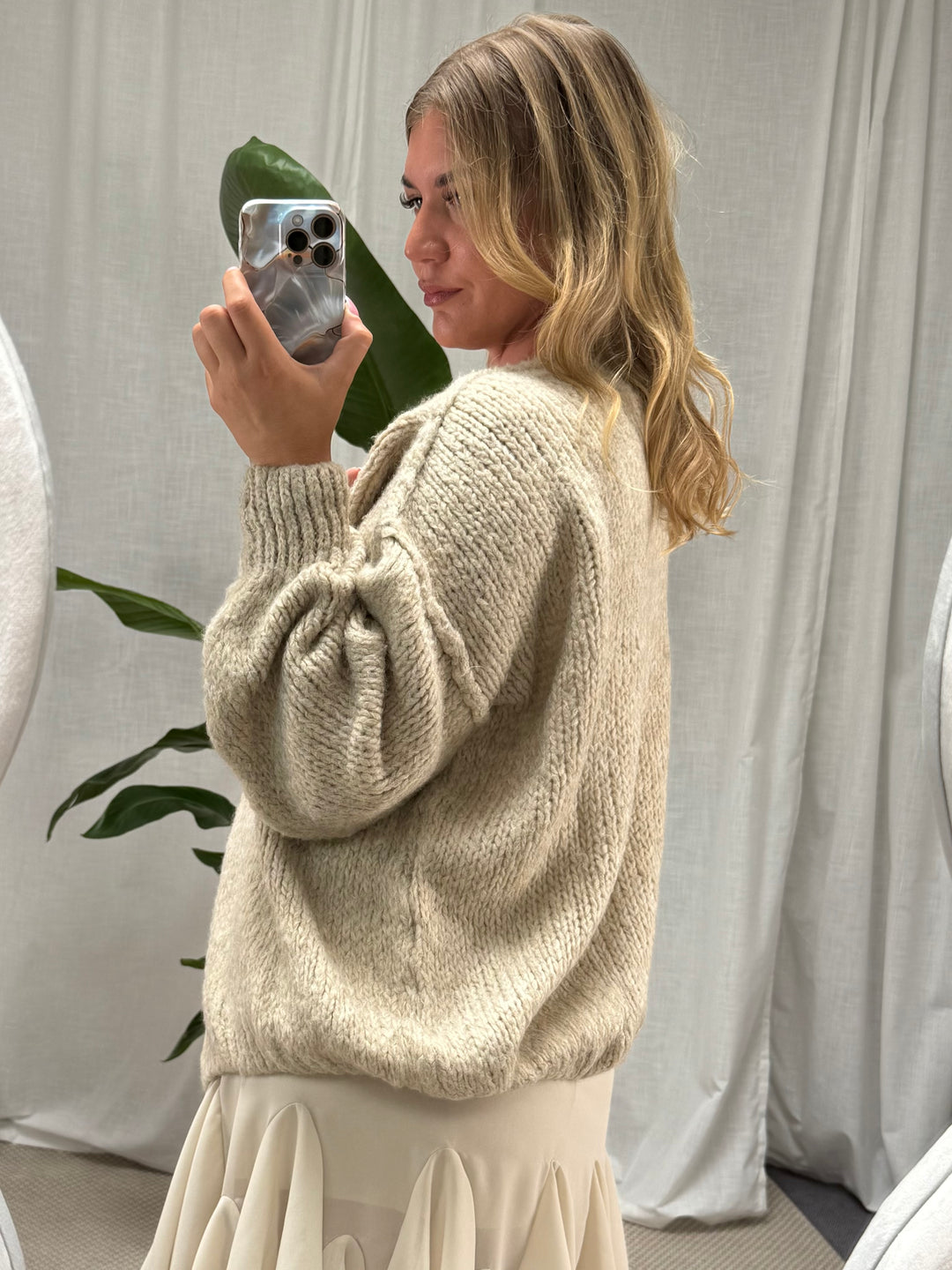 Cardigan Nora - Beige
