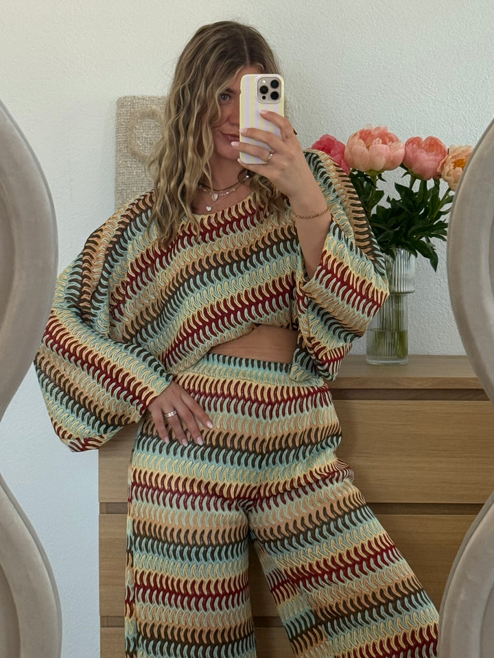 ZWEITEILER BOHO - BUNT