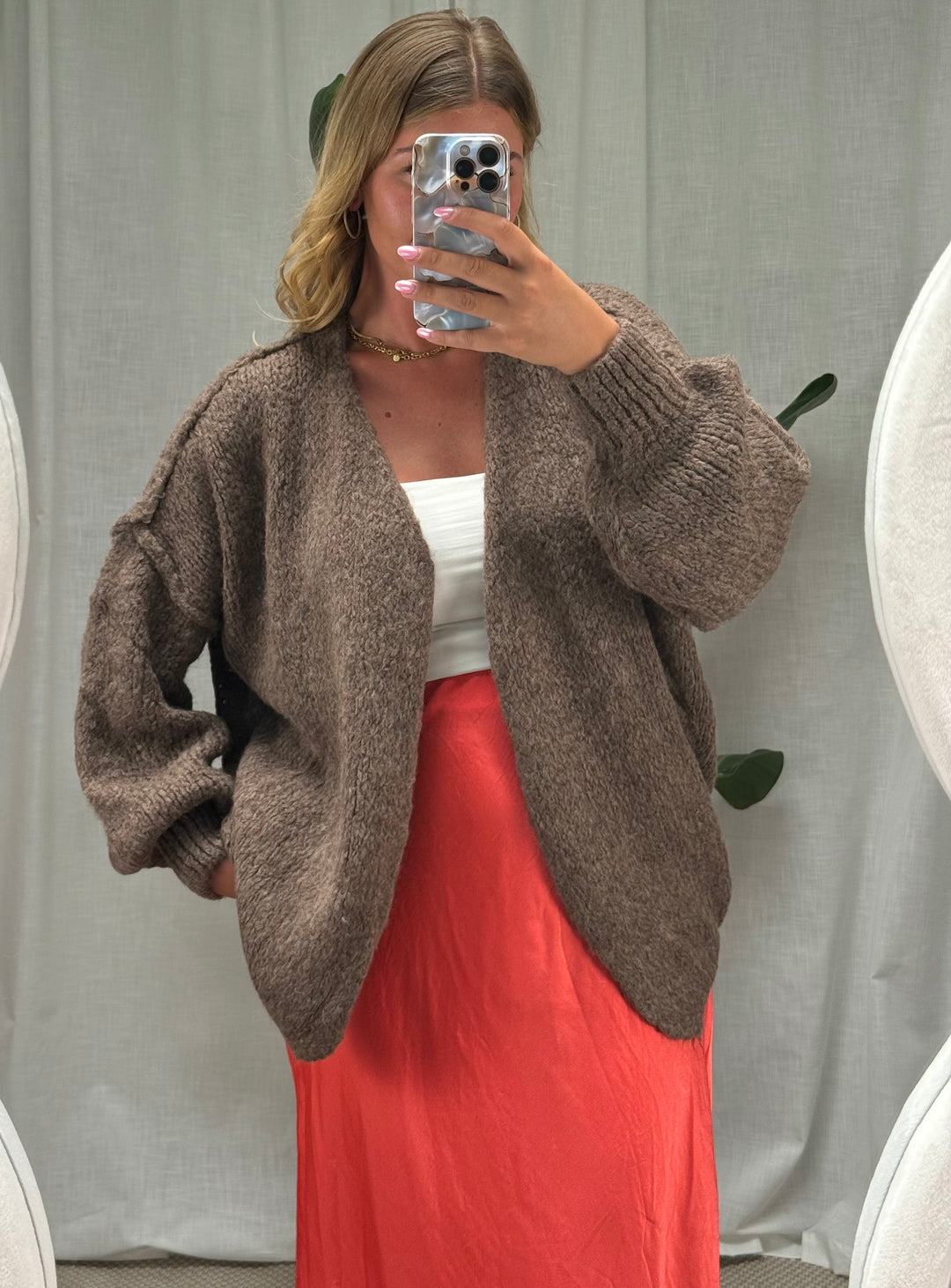 Cardigan Nora - Toffee