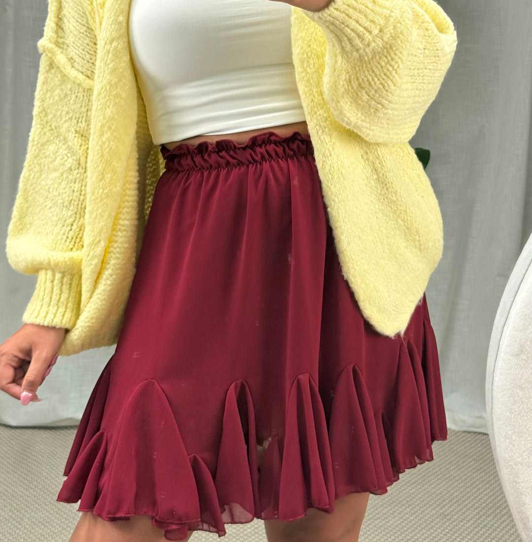 Rock Livia - Burgundy