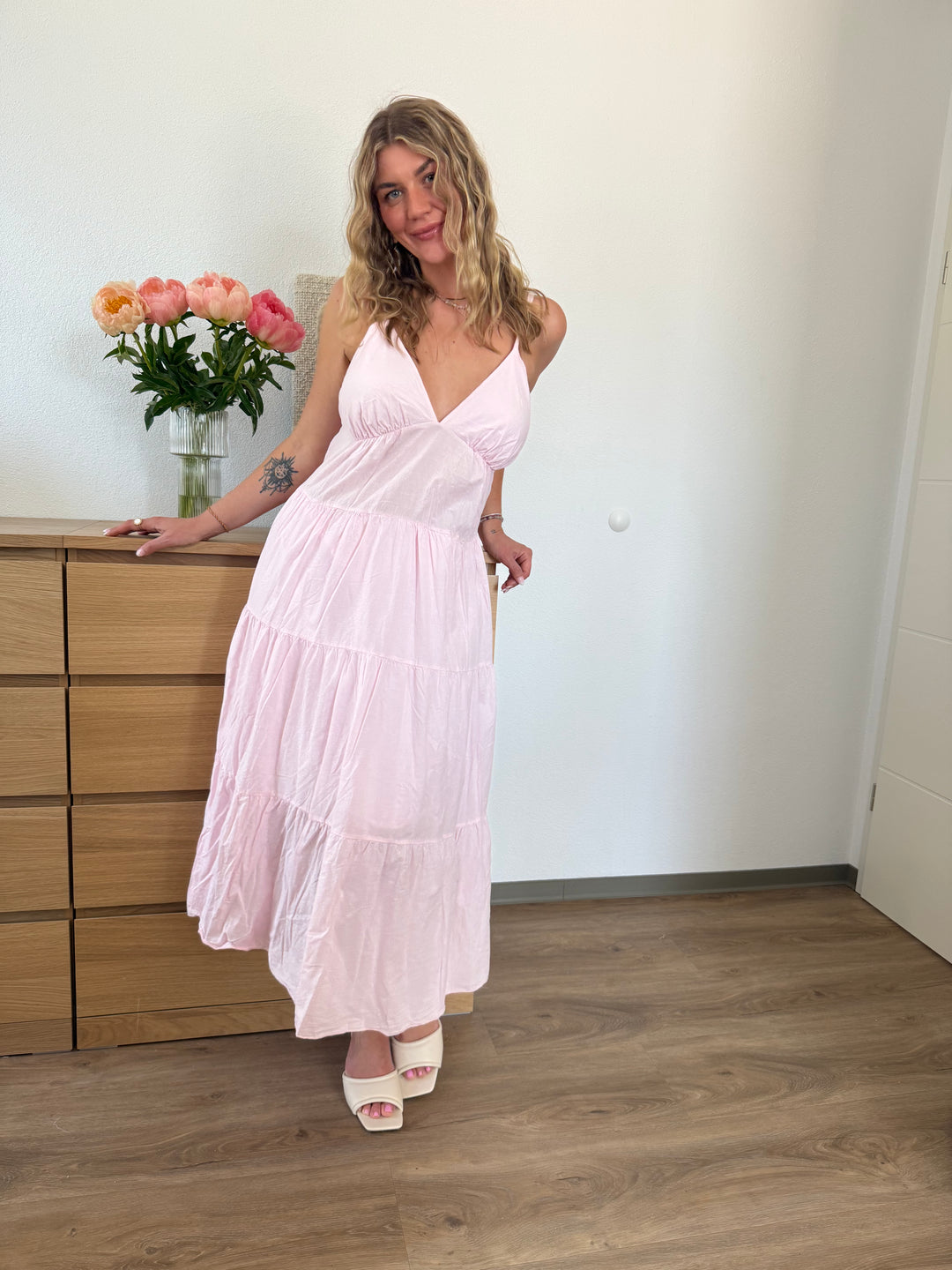 MAXIKLEID SOMMERTRAUM - ROSA