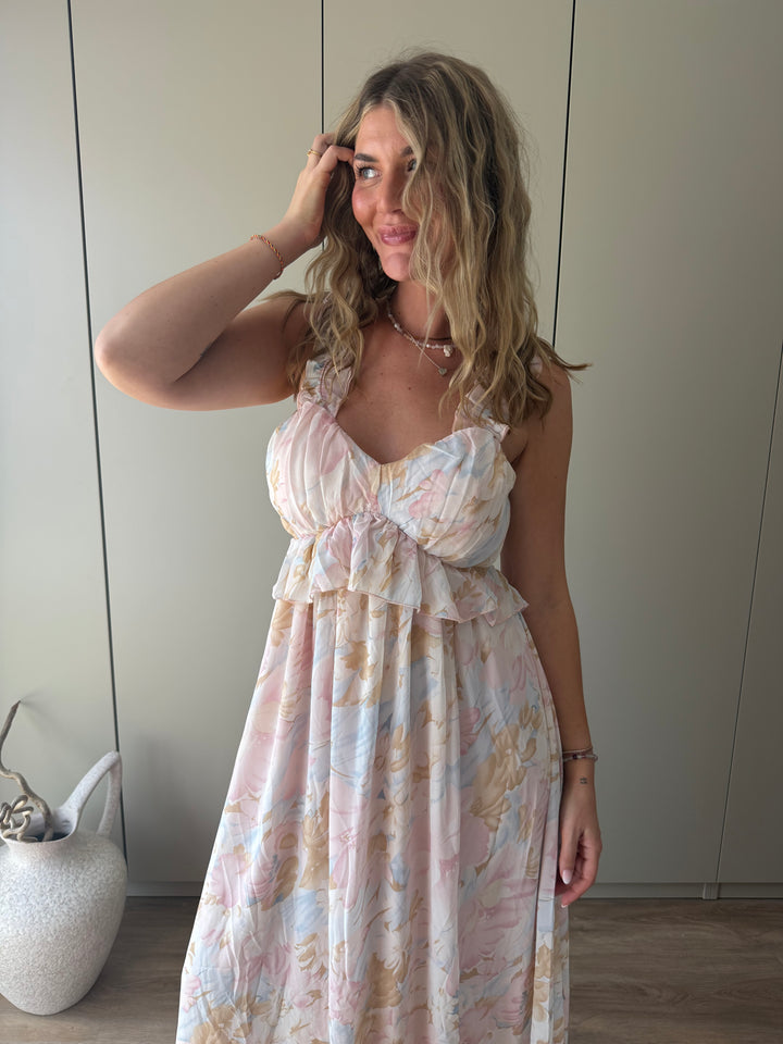 MAXI KLEID - BLUMENTRAUM