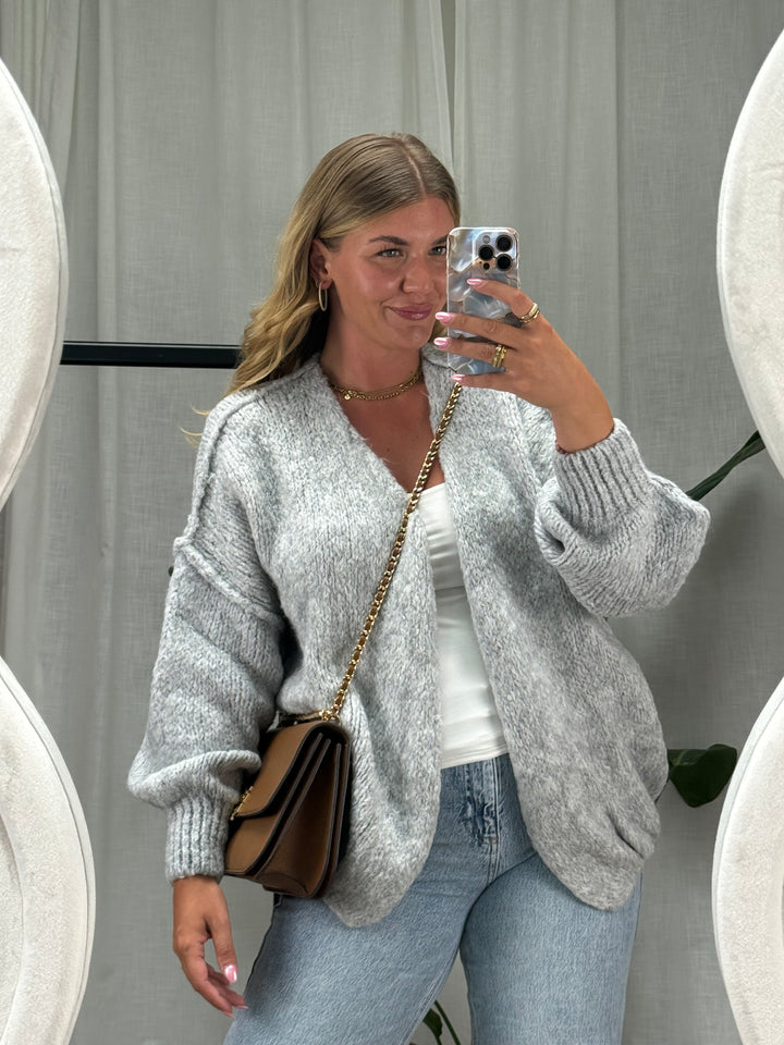 Cardigan Nora - Grau