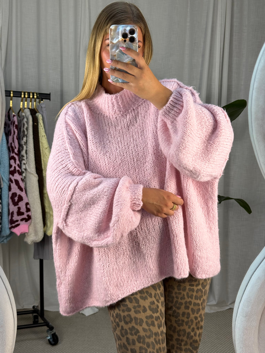 Pullover Flauschi - Rosa