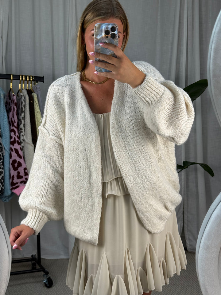 Cardigan Nora - Weiß