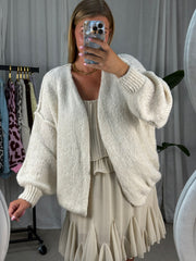 Cardigan Nora - Weiß