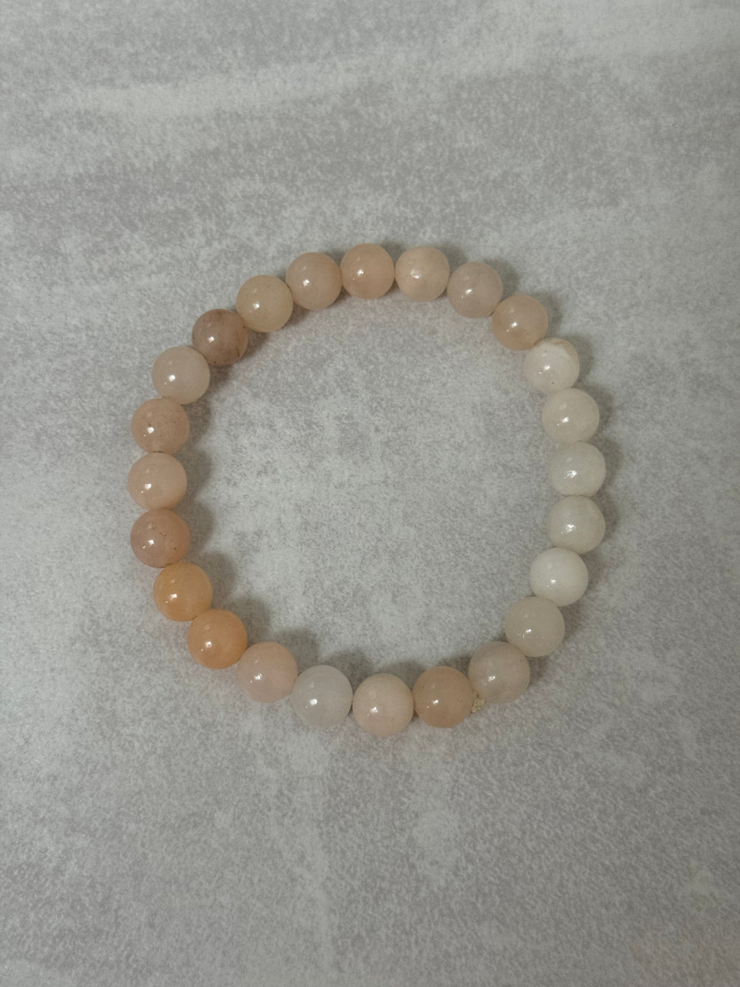 Perlenarmband - Beige