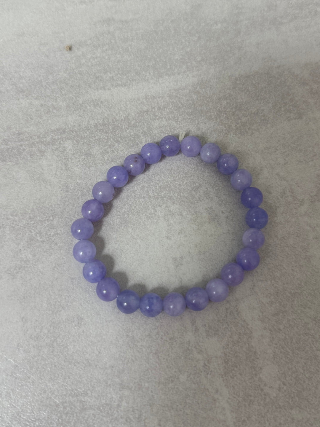 Perlenarmband - Flieder