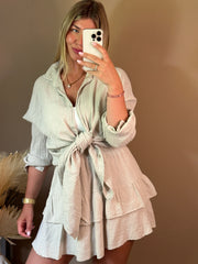 Musselin Rock Nella - Beige