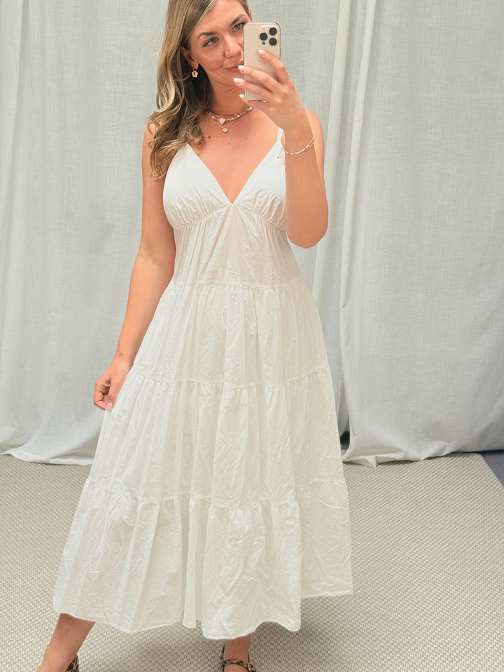 MAXIKLEID SOMMERTRAUM - Weiß
