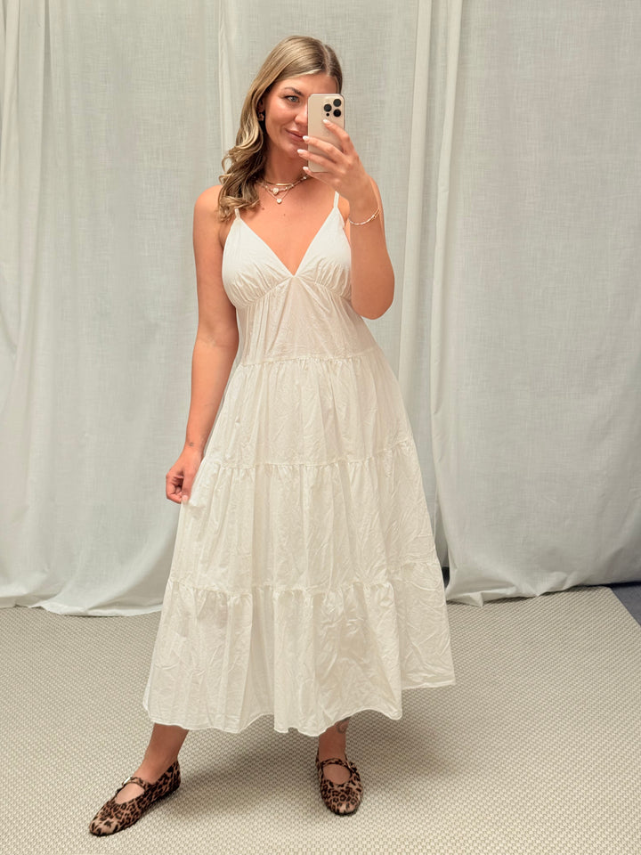 MAXIKLEID SOMMERTRAUM - Weiß