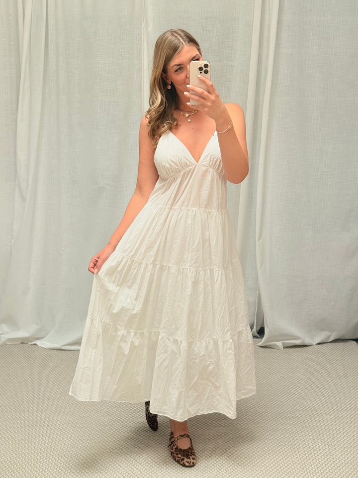 MAXIKLEID SOMMERTRAUM - Weiß